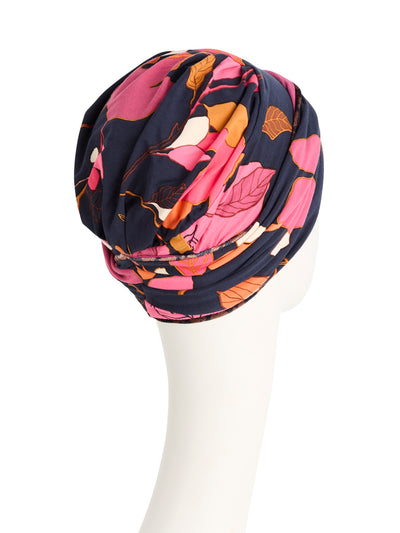 Turbante Shakti - Brazalete en viscosa de bambú con estampado de 1418-0618