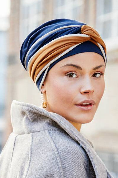 The Emmy - Turban with a Headband-cotton/polyester - fantasy 1443-0621