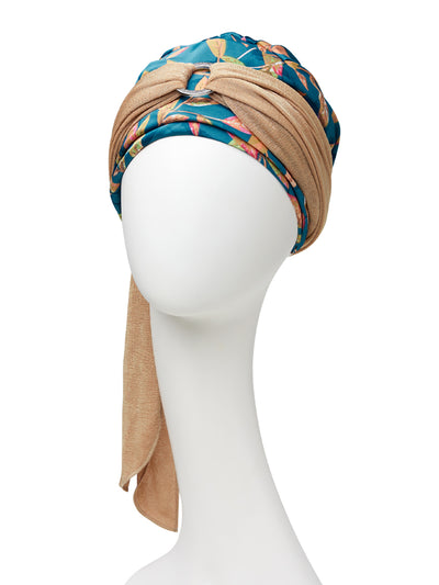 Sienna - Turbante con nastro lungo rimovibile - 3036-0866