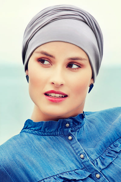 Becca - Turbante in Tessuto 37,5 Technology - grigio scuro 1293-0769